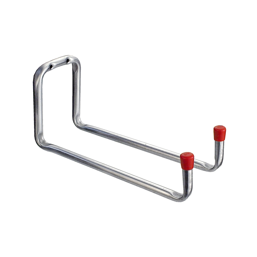 Gancio doppio a parete zincato 90 x 120 x 175 mm.