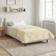 Duvet Invernale 155 x 220 cm Inverno Crema Traspirante 42026368