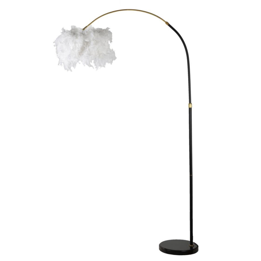 Lampada da Terra VKH182, Nero, Metallo, 100x100x150 cm