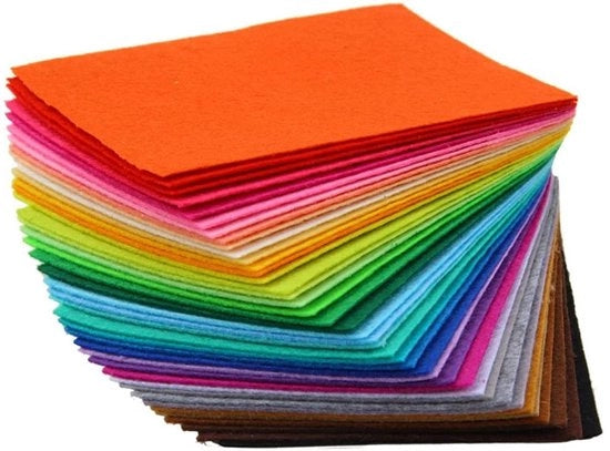 Vestiti 40 Velli - Telaio Colorato per Arte - Materiale per Attività Creative - Tessuto per Artigianato - Ideale per Progetti Scolastici - Tessuto per Attività Creative