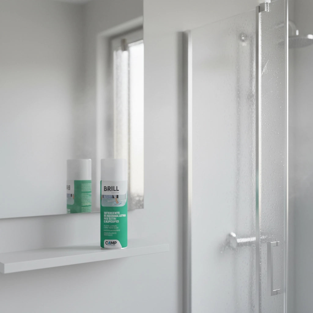 Brill schiuma 400 ml detergente brillantante in schiuma per vetri e superfici