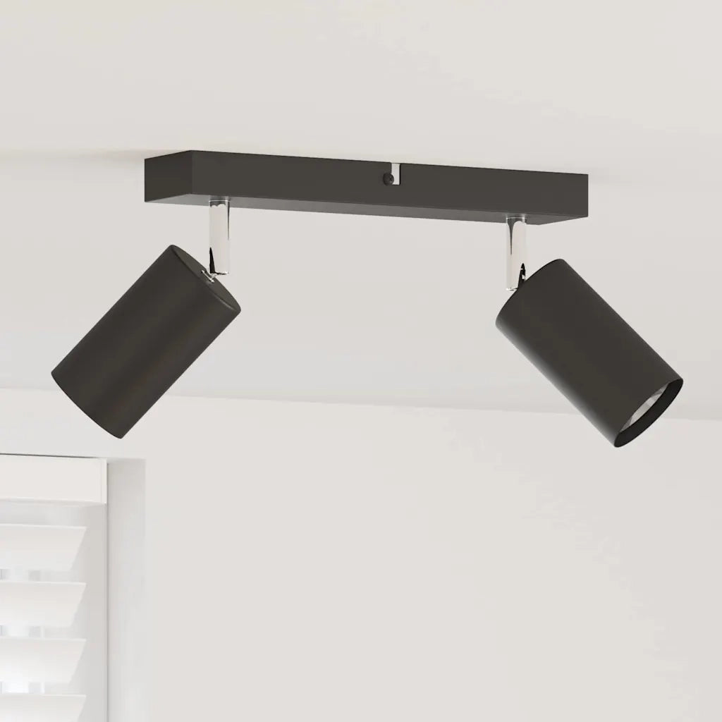 Faretto da soffitto Nero 26 x 6 x 16 cm Metallo 4108194
