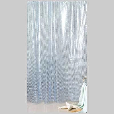 TENDA DOCCIA PRISMA PVC  180x200 Bianco     GEDY