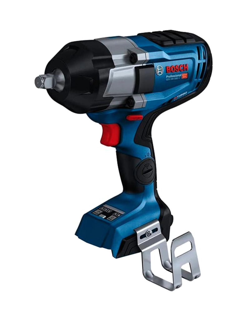Avvitatore a massa battente BOSCH GDS 18V-1000 C (2 x 5,5 Ah ProCORE + GAL1880CV + L-Boxx 136)