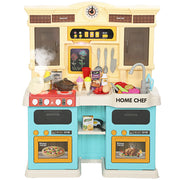 Cucina Giocattolo per Bambini ¨C Minimal ¨C Verde, Plastica, 85 Pezzi