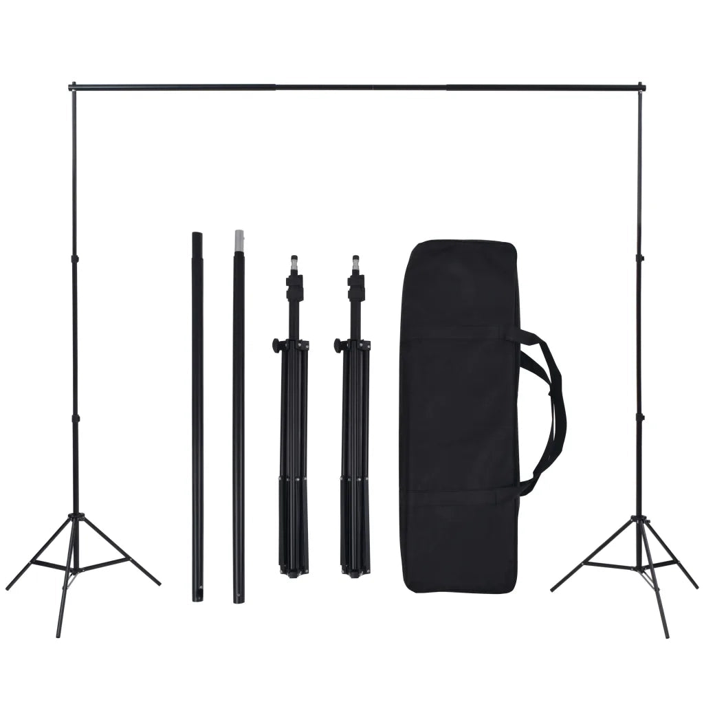 Kit per Studio Fotografico con Luce Softbox e Fondali CFW1860840