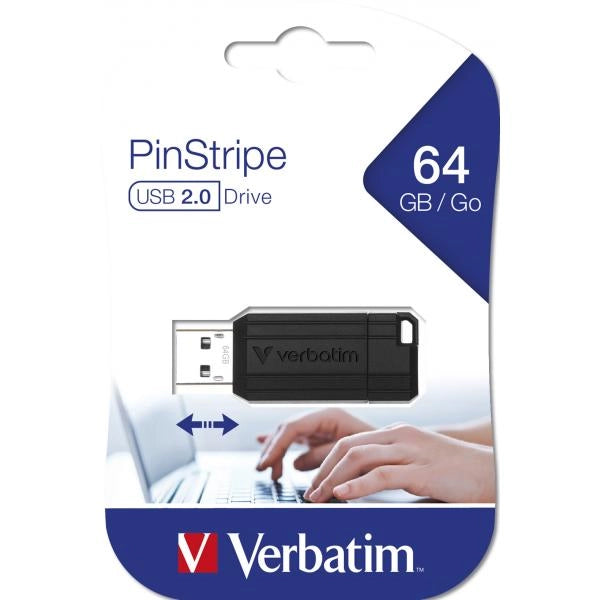 PEN DRIVE 64GB USB VERBATIM BLACK