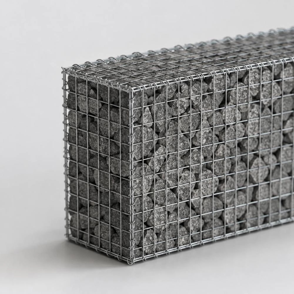 Gabion Wall With Cover, Galvanized Steel, 900x30x150 Cm