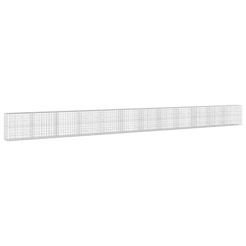 Gabione con Filo da 3,5 mm e Rete da 10x10 cm 1200x50x100 cm 3463314