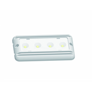 PLAFONIERA IN ALLUMINIO A 4 LED