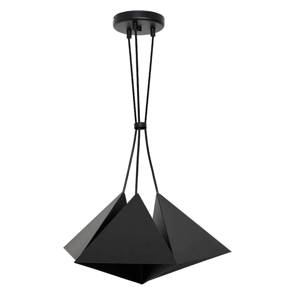 Cento, Lampada a Sospensione, Nero