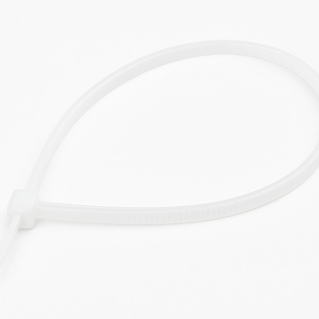 FASCETTA A STRAPPO PER CABLAGGIO mm 12,6 x 650 - bianco  - UNIKO