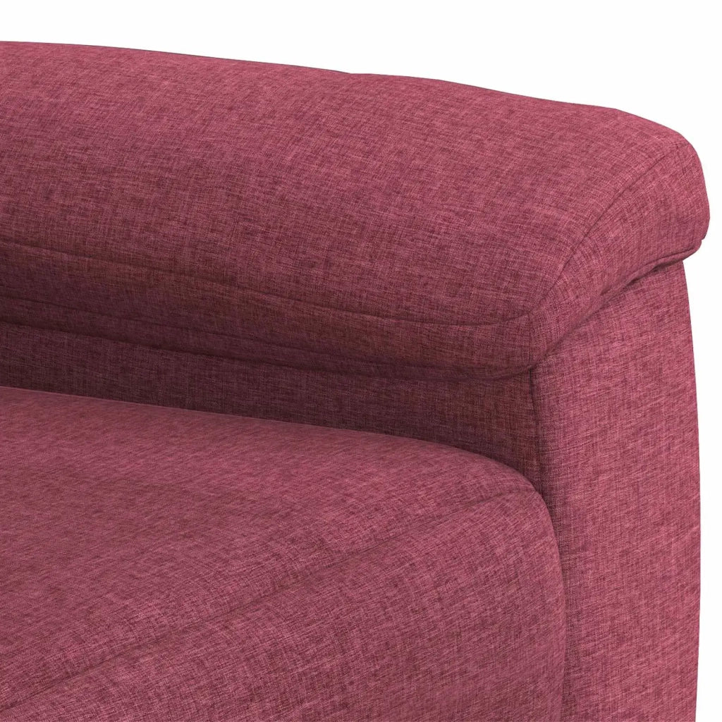 Set di divani 3 pcs Rosso Vino Tessuto 3430646