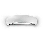 Applique Moderna Giove Alluminio Bianco 1 Luce E27
