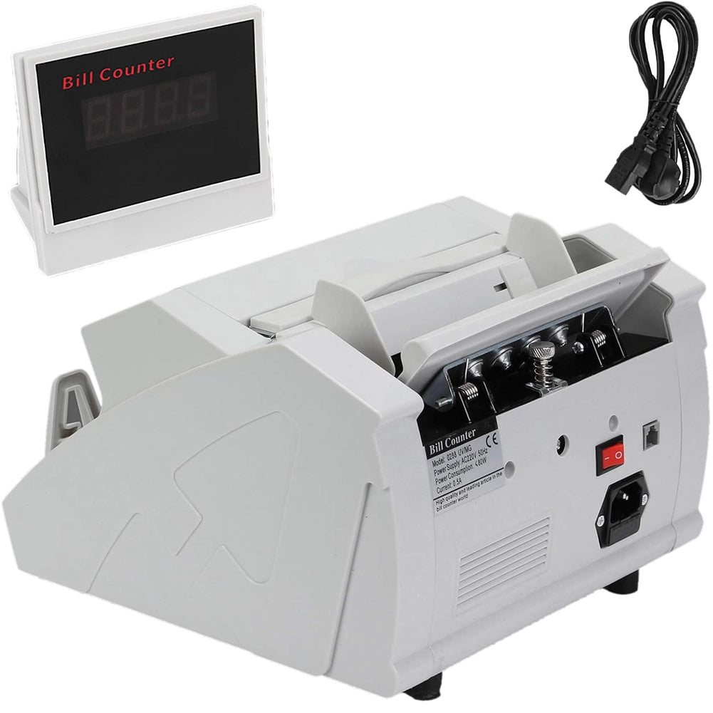 Contabanconote Automatico Verifica Banconote Autenticatore Doppio Display LCD