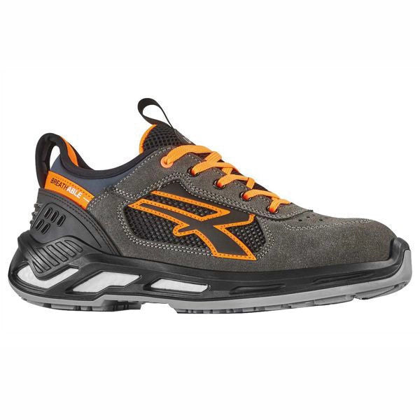 U-Power RS20016 Red 360 Scarpe Antinfortunistiche Basse S1P SRC ESD Puntale Alluminio Suola Infinergy colore Grigio