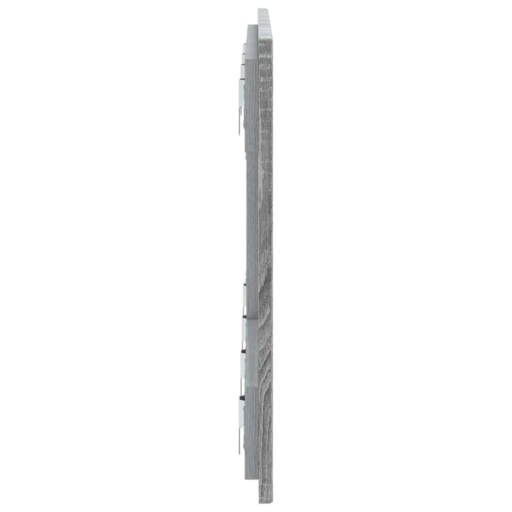 Testiera da Muro HOORN Sonoma grigio Legno ingegnerizzato 897391