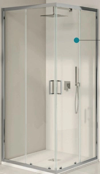 BOX PSC+PSC 67-69X67-69 ONE TRASPARENTE/CROMO - 8.0