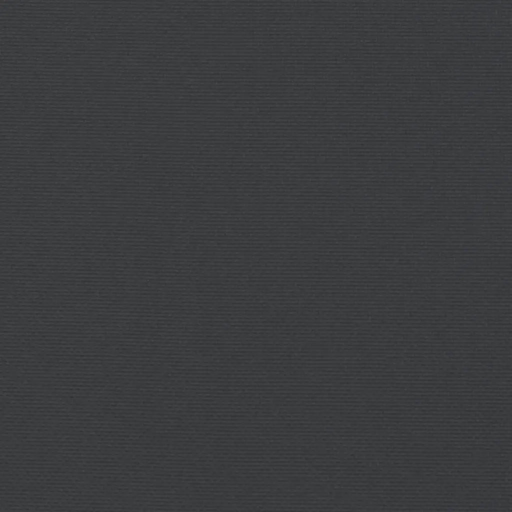 Cuscino per pallet | Cuscini per sedie Nero 120x40x12 cm in Tessuto