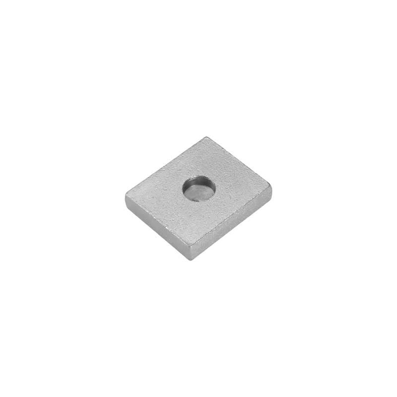 PIASTRA PER PERNO INFERIORE PER CANCELLI Ø 20 mm - 10 pezzi- COMBI ARIALDO