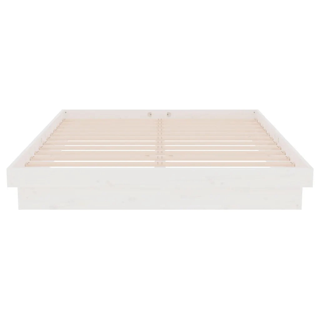 Giroletto Bianco in Legno Massello 140x200 cm 819908