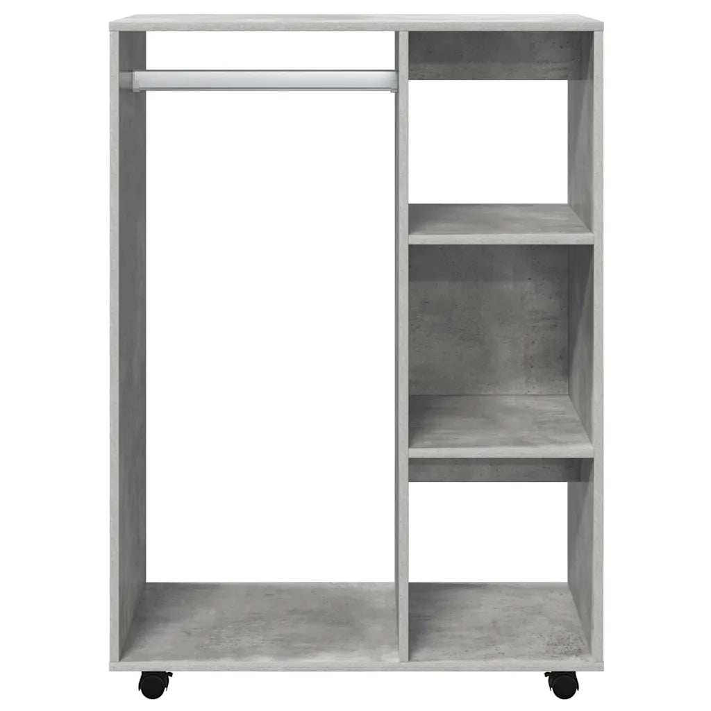Armadio Grigio Cemento 80x40x110 cm in Legno Multistrato CFW8170327
