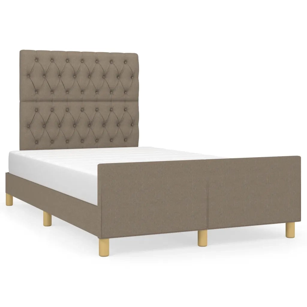Giroletto senza Materasso Tortora 120x200 cm Tessuto 3125288
