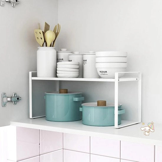 Organizzatore Telescopico per Cucina – Raccoglitore per Credenze e Lavori 36-60 cm