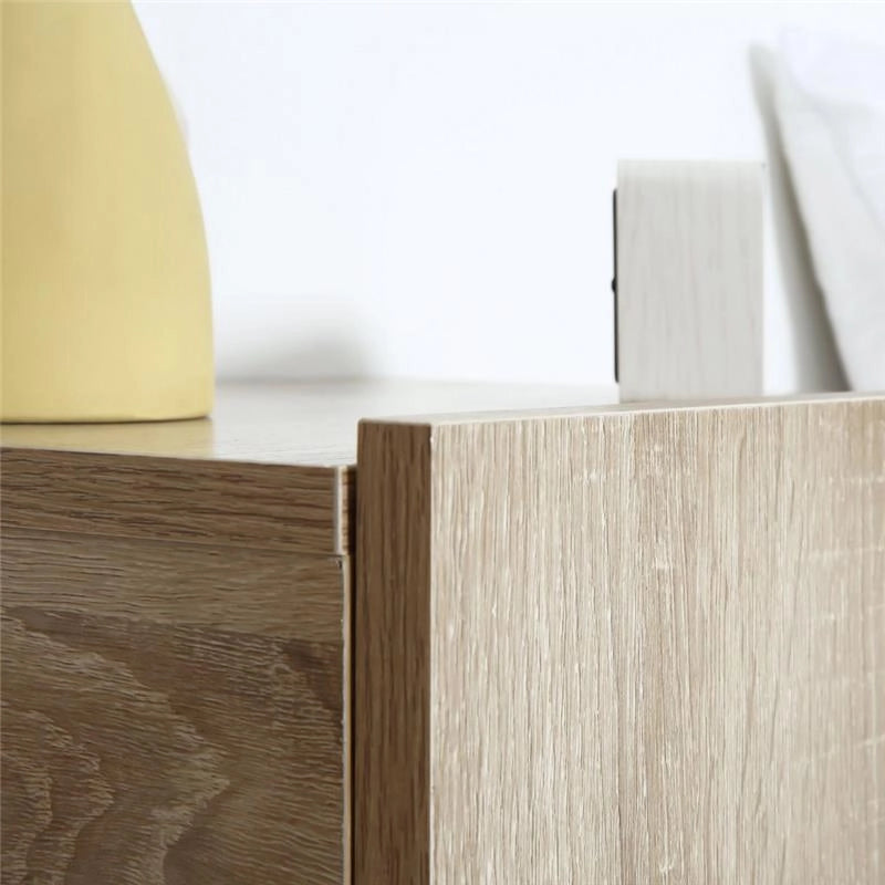 SET 2 COMODINI SOSPESI IN LEGNO COLORE LEGNO