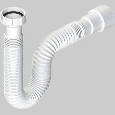 TUBO FLESSIBILE ED ESTENSIBILE ATTACCO CON GHIERA IN PLASTICA 11/2 PLUS  DN 4050     L.B PLAST