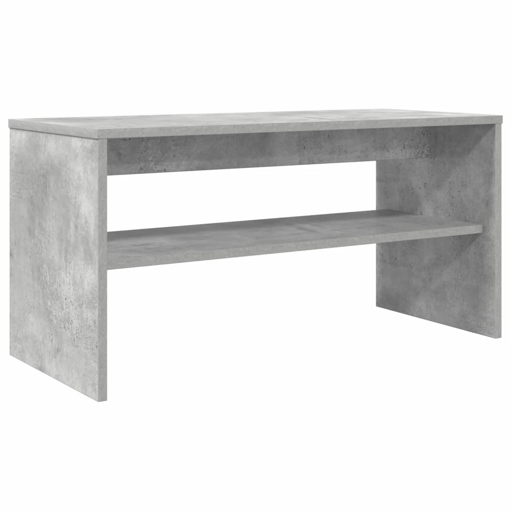 Mobile TV 80 x 35 x 40 cm Grigio cemento Legno ingegnerizzato 8000303