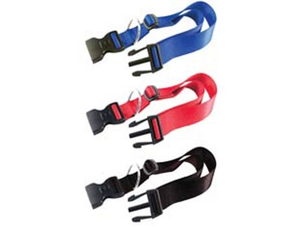 2pz collare nylon classic per cani - cm.23-32 colore blu c10/32 cod:ferx.fer146432