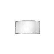 Applique Contemporanea Drop Metallo Bianco 2 Luci E27