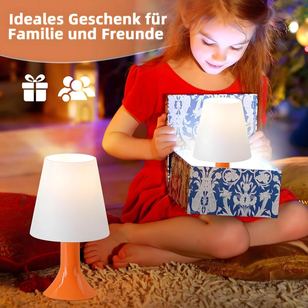 ZMH Lampada da tavolo con cavo set 2 pezzi E14 piccola per soggiorno comodino