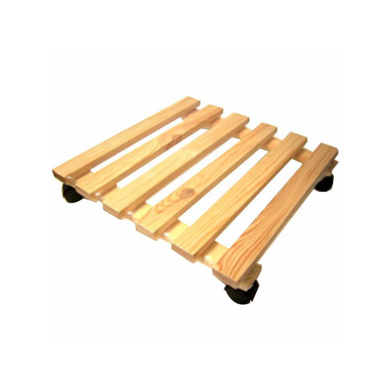 Spostavaso Ruote Quadro Legno 35X35