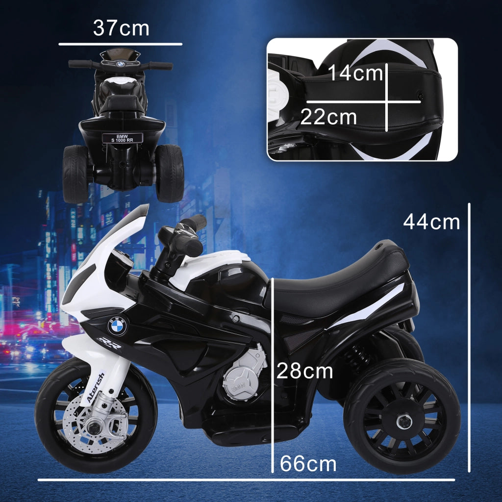 Moto Elettrica Bambini 3 Ruote ¨C Minimal ¨C Nero 6V 20kg