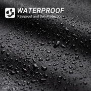Mantello Acquaplanato per Motocicli e Scooter - Nero