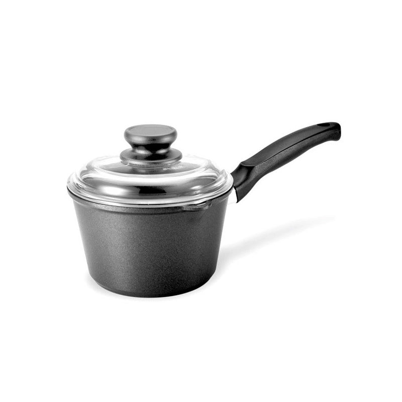 Casseruola 1 Manico C/Cop. Cm 16 Extrablack Risoli