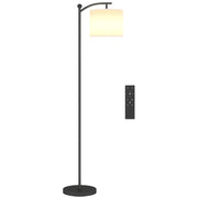 Lampada da Terra LED Dimmerabile con Telecomando ¨C Minimal ¨C Nero
