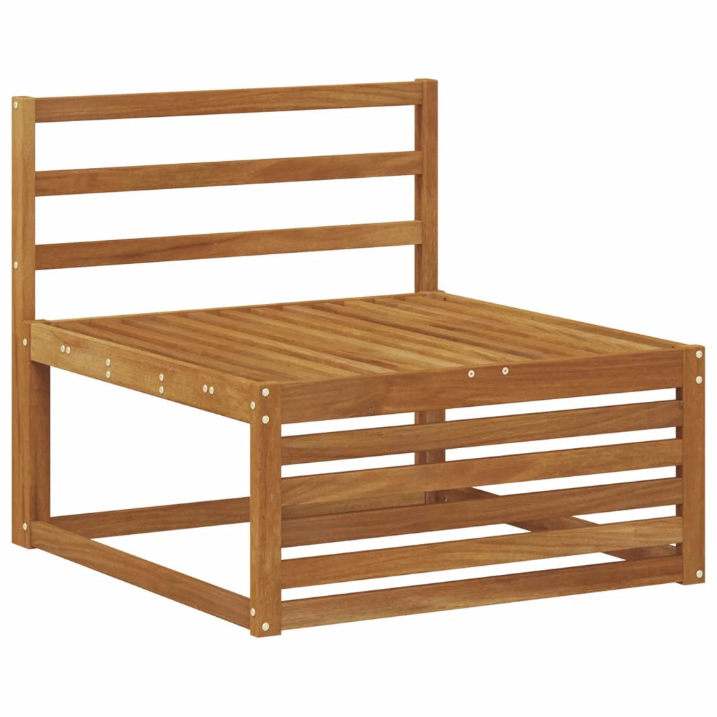 Set divani 9 pcs Naturale Legno di Acacia Massello 3374139