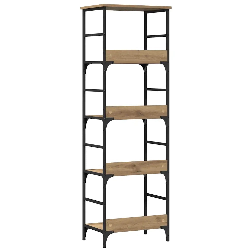 Libreria Rovere Artigianale 50x33x153 cm in Truciolato 857469
