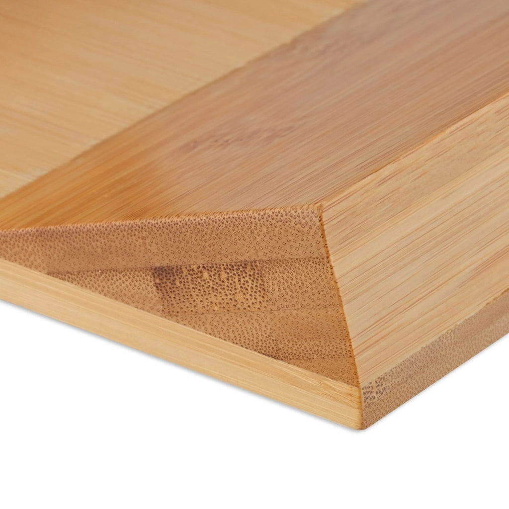 Organizer per cassetto per 9 coltelli sicuri da cucina 40 x 12 x 5 cm in bambù naturale 13_0014063