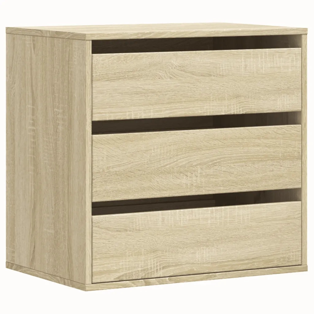 Cassettiera Angolare Rovere Sonoma 60x41x58cm Legno Multistrato 852845
