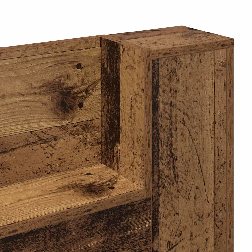 Testiera | Testata Legno vecchio 120 x 15 x 103,5 cm Legno multistrato