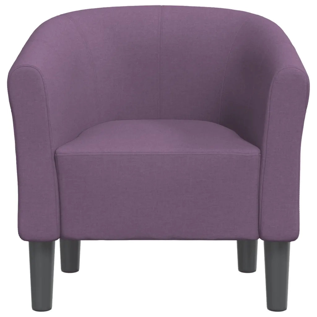 Divano Sedia-Poltrona Cabriolet Viola in Tessuto