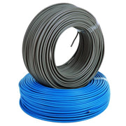 CAVO UNIFILARE ANTIFIAMMA - 4 MMQ GIALLO/VERDE - 100 metri