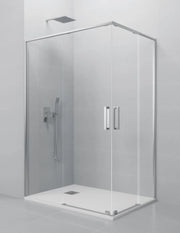 Box doccia ingresso angolare 2+2 ABANTE (TWENTY) 100x90 cm Cromo