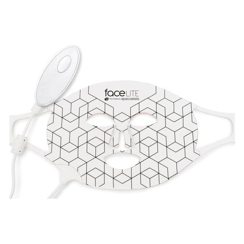 Maschera led rio the beauty fclt2 face lite white e black