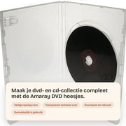 Set di Custodie DVD Trasparenti a 25 pezzi