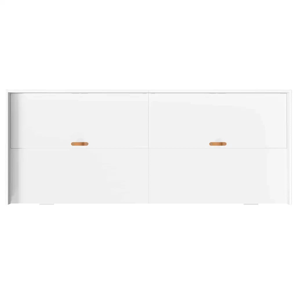 Struttura del letto-Giroletto-Rete del Letto Bianco 75 x 190 cm Legno multistrato 473592